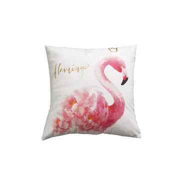În 2020, Noul Laser De Aur Pentru Pernele De Acoperire Flamingo Roz Geometrice Alb-Fata De Perna Moderne Nordic Decorative Pernele De Acoperire