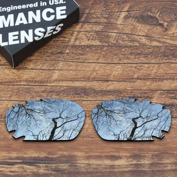 ToughAsNails Rezista la Apa de mare la Coroziune Polarizat Lentile de Înlocuire pentru Oakley Jawbone Ventilat ochelari de Soare Argintiu Metalizat