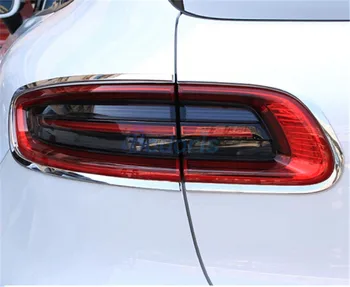 Pentru Porsche Macan 2016 2017 Spate Lampa Stop Suprapunere De Lumină Cadru Panou Auto Crom Styling Accesorii