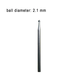 Diamond Ball Freze pentru aparat auditiv Earmold de Evacuare din Oțel de Mare Viteză Material