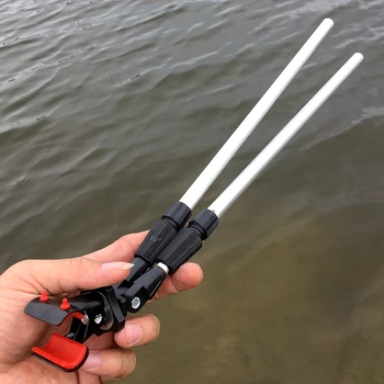 Tijă de pescuit titularul Bipod Telescopic Rod Susținător accesorii de Pescuit
