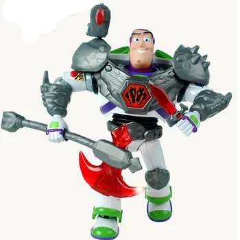 30 cm de mare Buzz Lightyear Acțiune Păpuși Jucărie Toy Story Sunet și lumină Armate Cifre fără Cutie