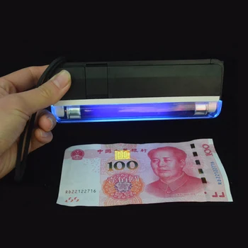 Portabile de Iluminare Bani Detector lampa UV Portabil de Buzunar Bill Detector de Valută UE-536 Financiar Echipamente de en-Gros