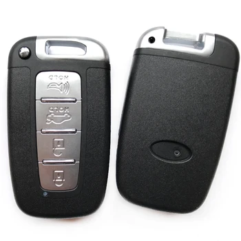 3/4 Butoane Auto Smart key Caz Pentru Hyundai IX35 Sonata 8 Pentru Kia Forte Sportage K2 K5 intrare fără cheie Fob cheie de la Distanță de Acoperire coajă