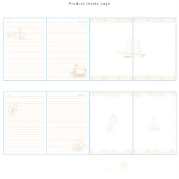 Parola de Notebook-uri Creative Papetărie Vintage Sailor Jurnal Personal cu Cod de Blocare Gros Notepad Birou Rechizite Cadou