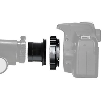 1.25 Inch T Inel Digital Pentru Telescop Microscop Ușor Durabil Obiectiv Foto Accesorii Metalice Adaptor De Montare Set De Protecție