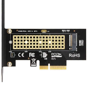 Noi NVME PCIE card prin transfer la M2 Adaptor NVMe M. 2 PCIe X4 extensia M-CHEIE pentru laptop netbook Expansiune Adauga Pe Carduri