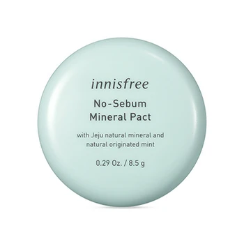 Nu Sebum Minerale Pact 8.5 g Albire fondul de ten Corector Ulei de Control Zero Față Machiaj Pudră pe Bază Cosmetice coreene