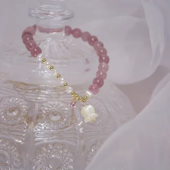 Japoneză și Coreea de Brand de Moda Bijuterii Margele Acrilice Brățări Brățări de apă Dulce Pearl Bratari pentru Femei Cadouri