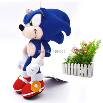 10 buc/lot Albastru Sonic Moale de Pluș Păpușă Jucărie de Desene animate de Animale Umplute, Jucării de Pluș, Păpuși Figura Cadouri de 20 cm Cadou de Crăciun