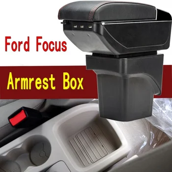 Pentru Ford Focus 2 cotiera cutie Magazinul central mk2 conținut cutie produse de interior de Depozitare Cotiera auto-accesorii coafura piese