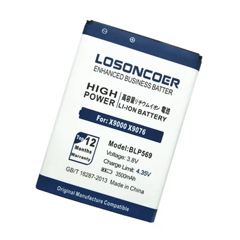 LOSONCOER 3500mAh BLP569 Baterie pentru OPPO find 7 find 7a X9000 X9006 LTE X9007 X9076 X9077 Litiu-ion polimer baterie