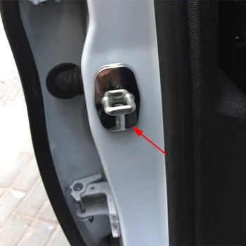 4buc Anti Rugina Masina de Blocare a Ușii de Protecție Catarama Capac pentru Peugeot 5008 2010-2018 Styling Auto Accesorii