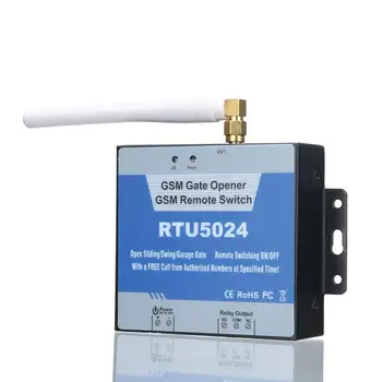 1buc RTU5024 GSM Poarta de Deschidere a Comutatorului Releului de Control de la Distanță Ușa de Acces Wireless de Deschidere a Ușii De Apel Gratuit 850/900/1800/1900MHz
