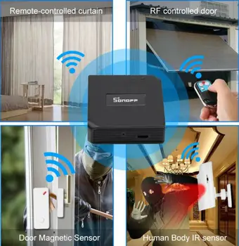SONOFF RF Pod Gateway WiFi Wireless RF Switch Inteligent Telecomanda 433MHz
