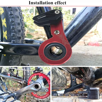 VXM Bicicleta ghidaj Lanț lanț de Bicicletă MTB ghid 1X Sistem ISCG 03 ISCG 05 BB mount CNC Singură Viteză Largă Îngustă Gear Chain Guide