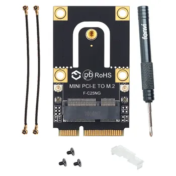 M. 2 unitati solid state La Mini PCI-E Adaptor Wireless Convertor Cu IPEX 4 Antenă Pentru M. 2 Wifi Bluetooth Card Pentru AX200 BCM94352Z DW1560