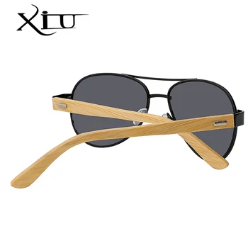 Nuante clasice de ochelari de Soare de Bambus Templu Natural ochelari de Soare Barbati Femei Retro Brand de ochelari de Soare de Designer de Moda, Calitate de Top UV400