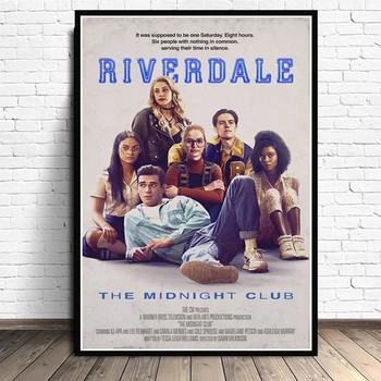 Film Cadou Riverdale Sezonul 3 Serial Tv Show Arta Printuri Lumina Panza Pictura Pe Perete Poza Pentru Cameră Decor Acasă