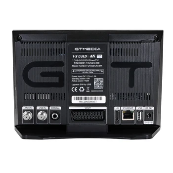 Combo Receptor Multi-Stream 4K GTmedia V8 UHD FTA DVB S2/S2X TV prin Satelit Receptor T2 Cablu ISDBT ATSC Cu CA Slot pentru Card