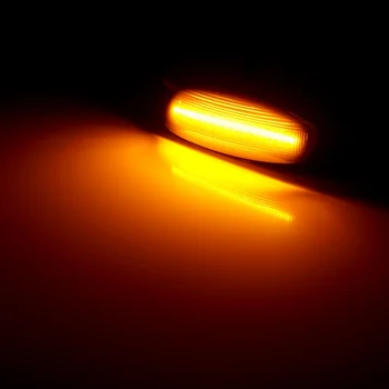 LED-uri dinamice de poziție Laterale Semnal luminos de Semnalizare pentru Peugeot 207 308 3008 5008 RCZ Secvențială de Semnalizare Indicator luminos