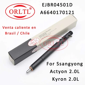 Duza EJBR04501D Common Rail Injector A6640170121 Diesel Auto Pulverizator 4501D Pentru Ssangyong Actyon Kyron D20DT