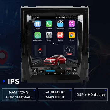 IPS DSP Tesla Android cu Ecran De 10 Auto Multimedia Player Pentru Cadillac Escalade /SLS/STS Audio stereo Radio Navi GPS Wifi Unitatea de Cap