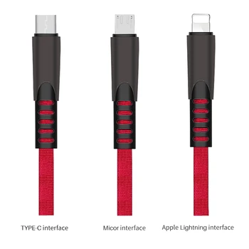3A încărcare rapidă cablu de Date USB Type-C, Micro Apple 1 m rapidă cablu de încărcare pentru Samsung, Xiaomi, Huawei iPhone