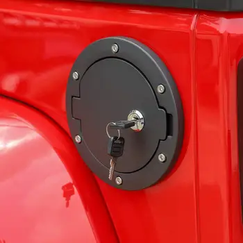 Masina a bușonului Rezervorului de Carburant Capac Rezervor de Gaz Înlocuirea Capacului pentru Jeep Wrangler JK perioada 2007-2017 Cu Cheie Accesorii Auto