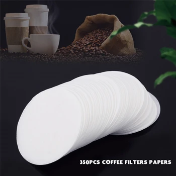 VOGVIGO 350PCS de Cafea Rotunde de Hârtie de Filtru Înlocuire Filtru de Cafea Profesionale, Filtre Filtre pentru Aeropress Filtru de Cafea