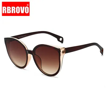 RBROVO 2021 Vintage Clasic de ochelari de Soare Femei de Plastic, Cadru Mare, Ochelari de Soare Retro Clasic în aer liber Oculos Gafas De Sol UV400