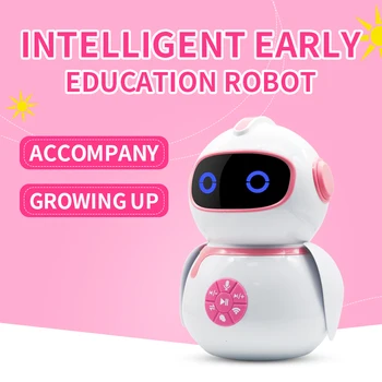 Timethinker Inteligent AI Copii Robot de Educație Timpurie de Învățare Robot de Control WiFi Hifi Speaker Voce Recunoaște Imitație de Povestitor