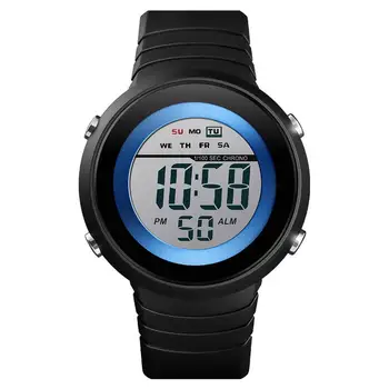 SKMEI 1497 Ceas Sport Barbati Outdoor Digital cu LED-uri Chrono Alarm Impermeabil Ceasuri de mana