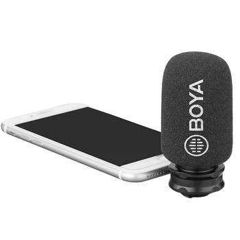 BOYA DM-200 Digital Stereo Microfon Mobil pentru iPhone Xs Max Xr X 8 7 Plus Condensator Înregistrare Microfon cu Fulgere de Intrare