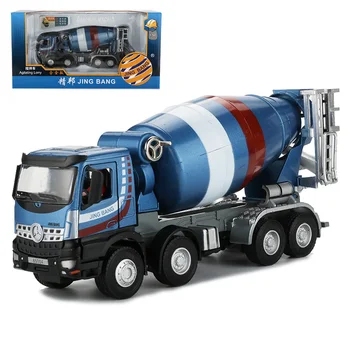 JINGBANG 1:50 Camion de Jucărie Aliaj Vehicul de Construcție Mixer de Ciment Camion Model Camioane de Inginerie Auto Jucarii Pentru Copii Băieți Cadou