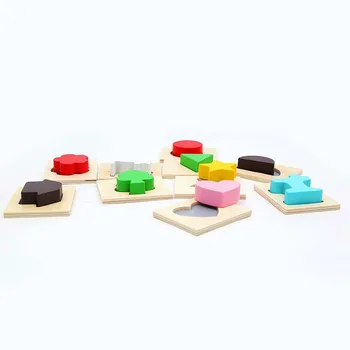 Copii 3D Puzzle din Lemn Orb Cutie de Puzzle de Informații Parte a Creierului Iluminare Jucarie Touch Jucărie din Lemn