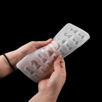 1sets 3D Piese de Șah UV Rasina Matrite de Silicon Internațional de Șah Rășină Epoxidică Matrite Pentru DIY Bijuterii Handmade de a Face Accesorii