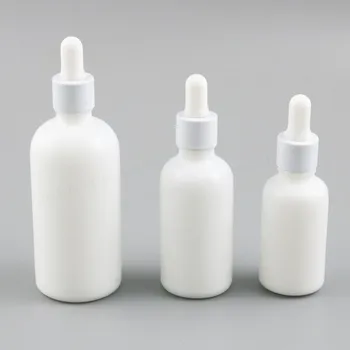 10buc/lot 10 ml 15 ml 30 ml 50 ml 100 ml, Sticlă albă Sticlă Picurător Gol Cosmetice Containere de Ambalare Flacoane Sticle de Ulei Esențial