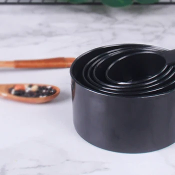 10 buc/set Culoare Negru de Plastic de Măsurare Lingură Linguriță De Bicarbonat de Cafea, Ceai, lingura de măsurare Speciale Instrumente de Bucatarie