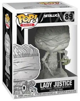 FUNKO POP Metallica Doamna Justiție 89# figurina Decor lucrate Manual de Înaltă Calitate de Colectare de Jucării Figura