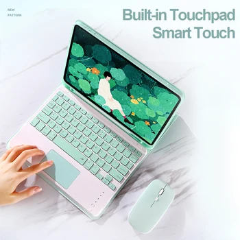 Pentru iPad Cazul Tastatura Cu Touchpad Mouse-ul iPad Pro 9.7 10.5 11 10.9 Aer 2 3 4 2018 2019 2020 10.2 8 7 5 6-a Generație de Acoperire