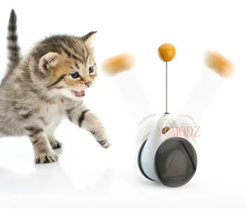 Pahar leagăn jucarie pisica pisoi interactive echilibru pisica masina chase jucării și catmint amuzant consumabile pentru animale de companie pisica accesorii animale de companie pisoi