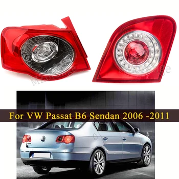 Din spate, Lumina spate Pentru toate modelele VW Passat B6 Sendan 2006 -2011 Coada Lumini de Frână Auto Accesorii Stop Spate Semnalizare lampă de Ceață