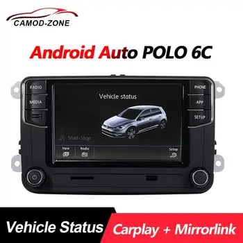 Android Auto Carplay Mirrorlink MIB Radio Auto 6C New RCD330 RCD360 187B 280 D 280 E Starea Vehiculului Numai Pentru VW MQB POLO 6C