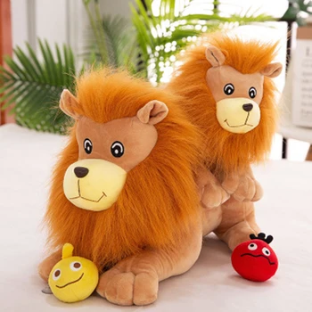 Junglă Drăguț Leu De Jucărie De Pluș Animale Papusa Papusa De Plus Animale De Pluș Jucărie De Pluș Papusa Cel Mai Frumos Cadou Pentru Băiat Și Fată Sp238