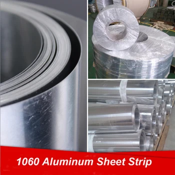 AL 1060 Bandă de Aluminiu Folie de Aluminiu Foaie Subțire Placă de Material DIY mașină de Spălat 1meter Lung Perete de Grosime de la 0,2 la 0,8 mm Transport Gratuit