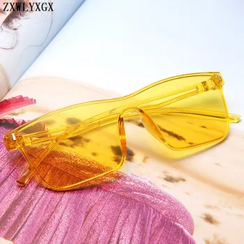 ZXWLYXGX Design de Brand de ochelari de Soare Femei Driver Nuante Ocean de Culoare de Epocă Pătrat Ochelari de Soare Oglindă Vara UV400 Oculos