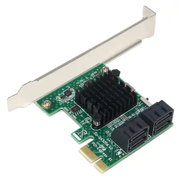 SSU SA3004 4 Port 6G PCI-E pentru SATA3.0 Expansiune Miner SSD IPFS Adaptor de Card