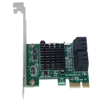 SSU SA3004 4 Port 6G PCI-E pentru SATA3.0 Expansiune Miner SSD IPFS Adaptor de Card