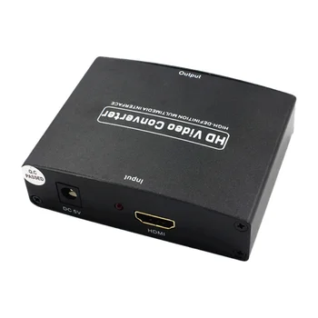 De înaltă calitate HD de 1080P HDMI la 5 RCA RGB Component YPbPr Video R/L Audio Convertor Adaptor de Dropshipping